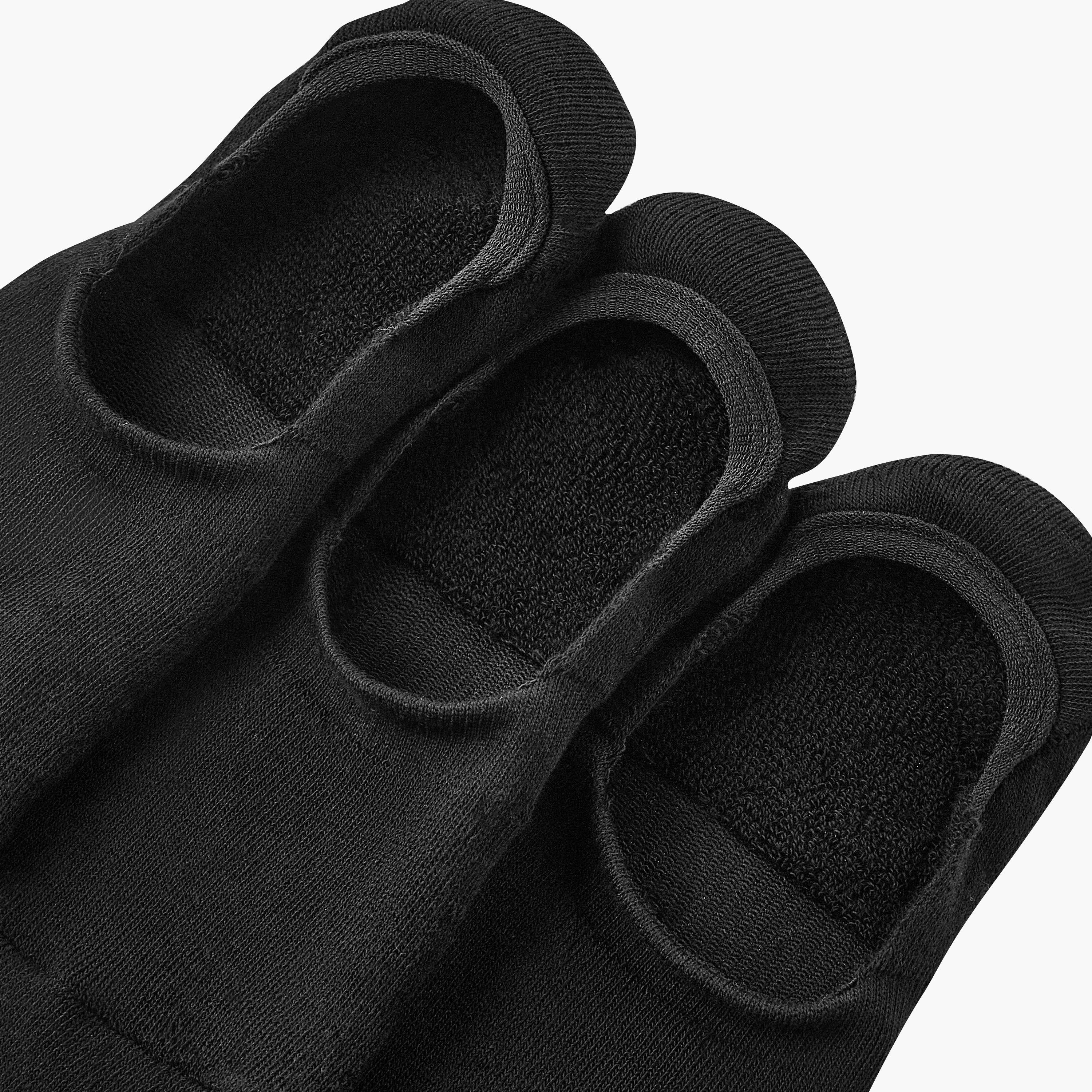 Men Invisible Half Terry Socks - Set of 3-men-socks-image-4
