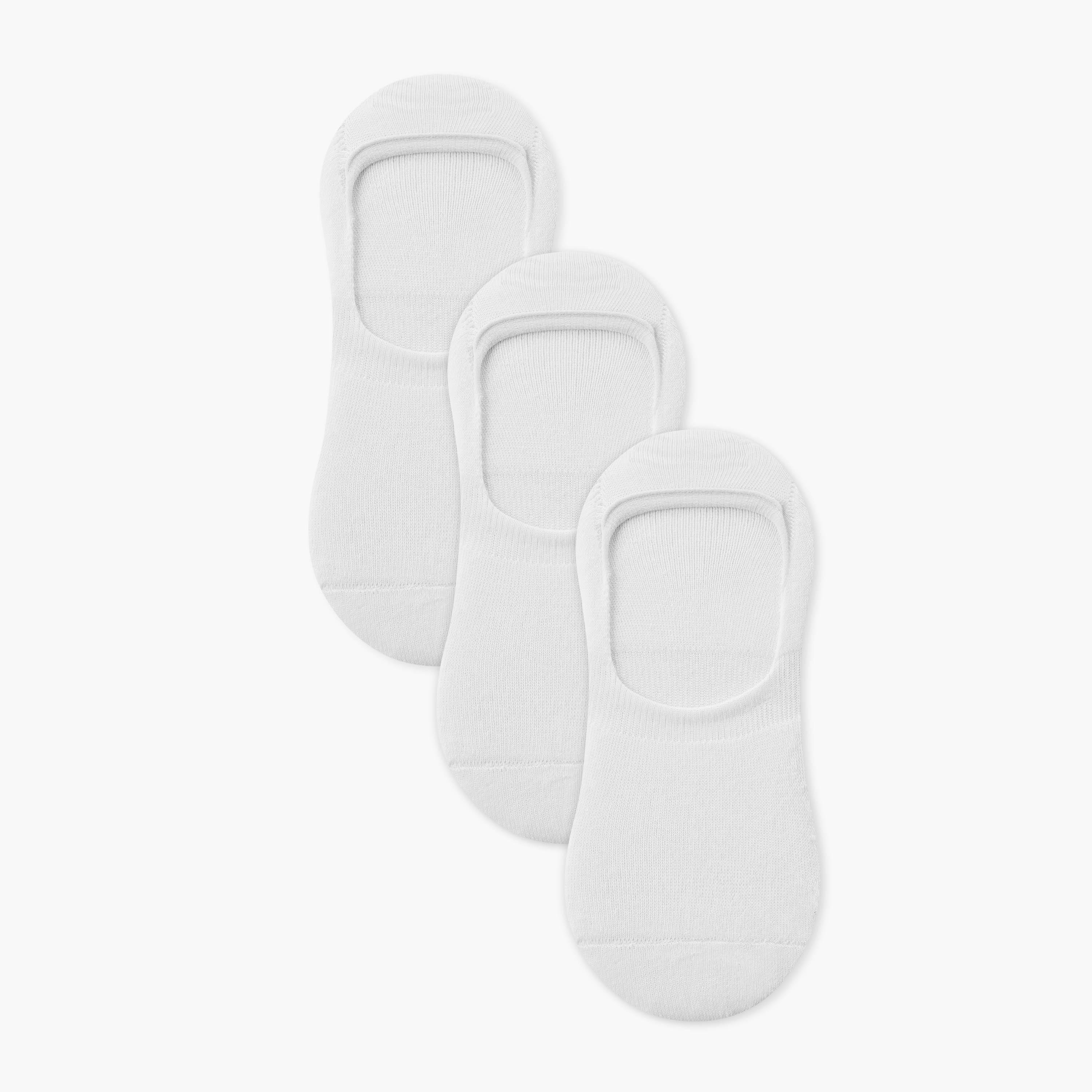 Men Invisible Half Terry Socks - Set of 3-men-socks-image-1