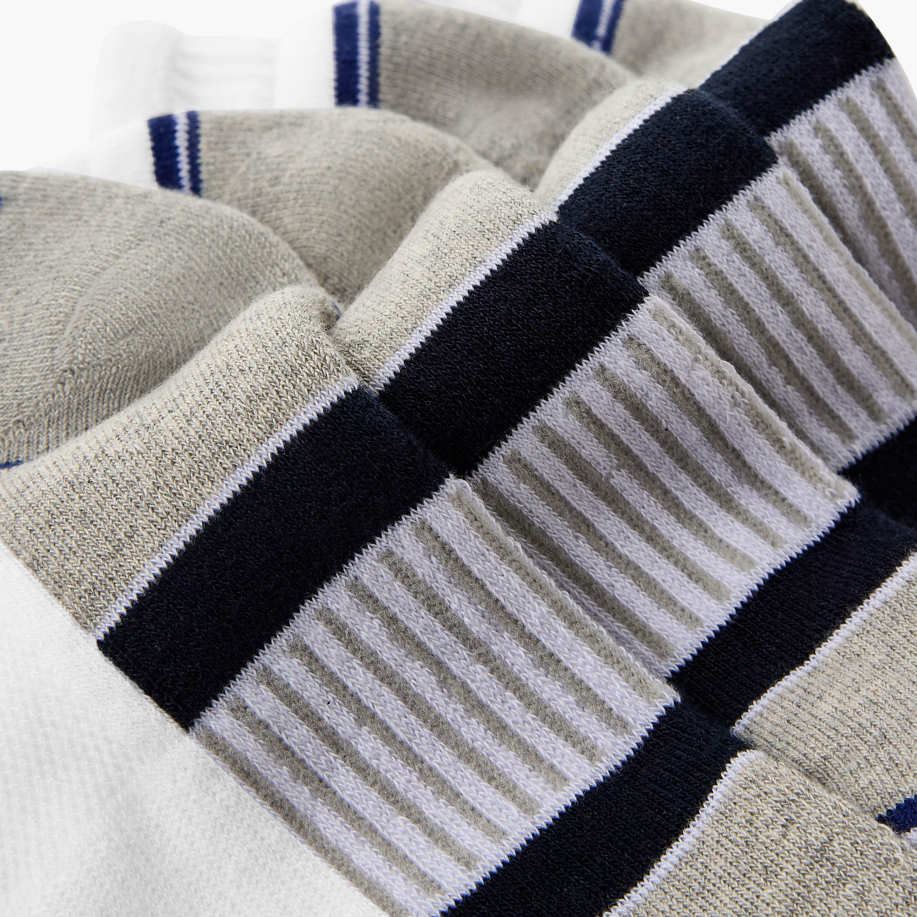 Men Ankle Length Half Terry Socks - Set of 3-men-socks-image-4