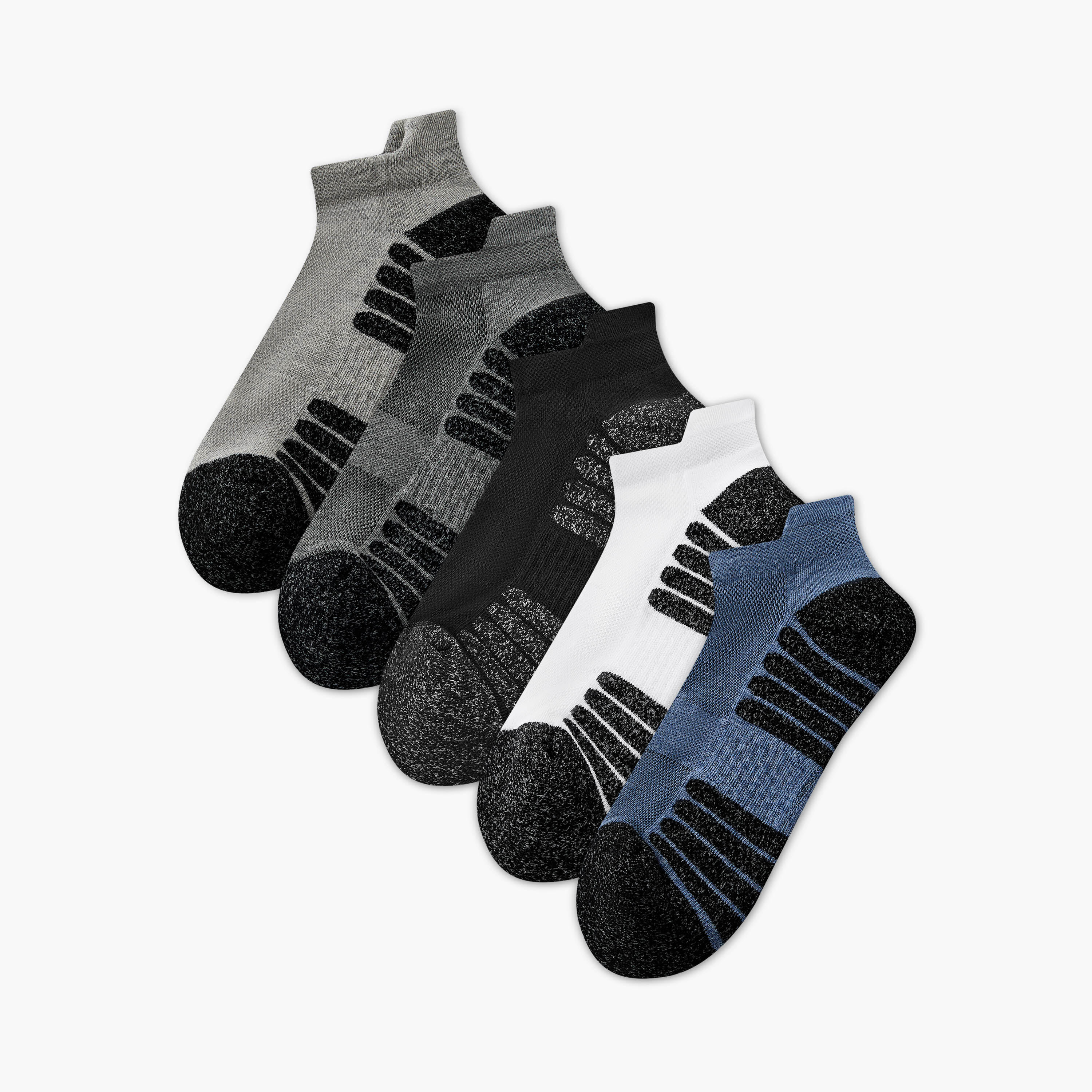 Men Socks Ankle Length - Set of 5-men-socks-image-1