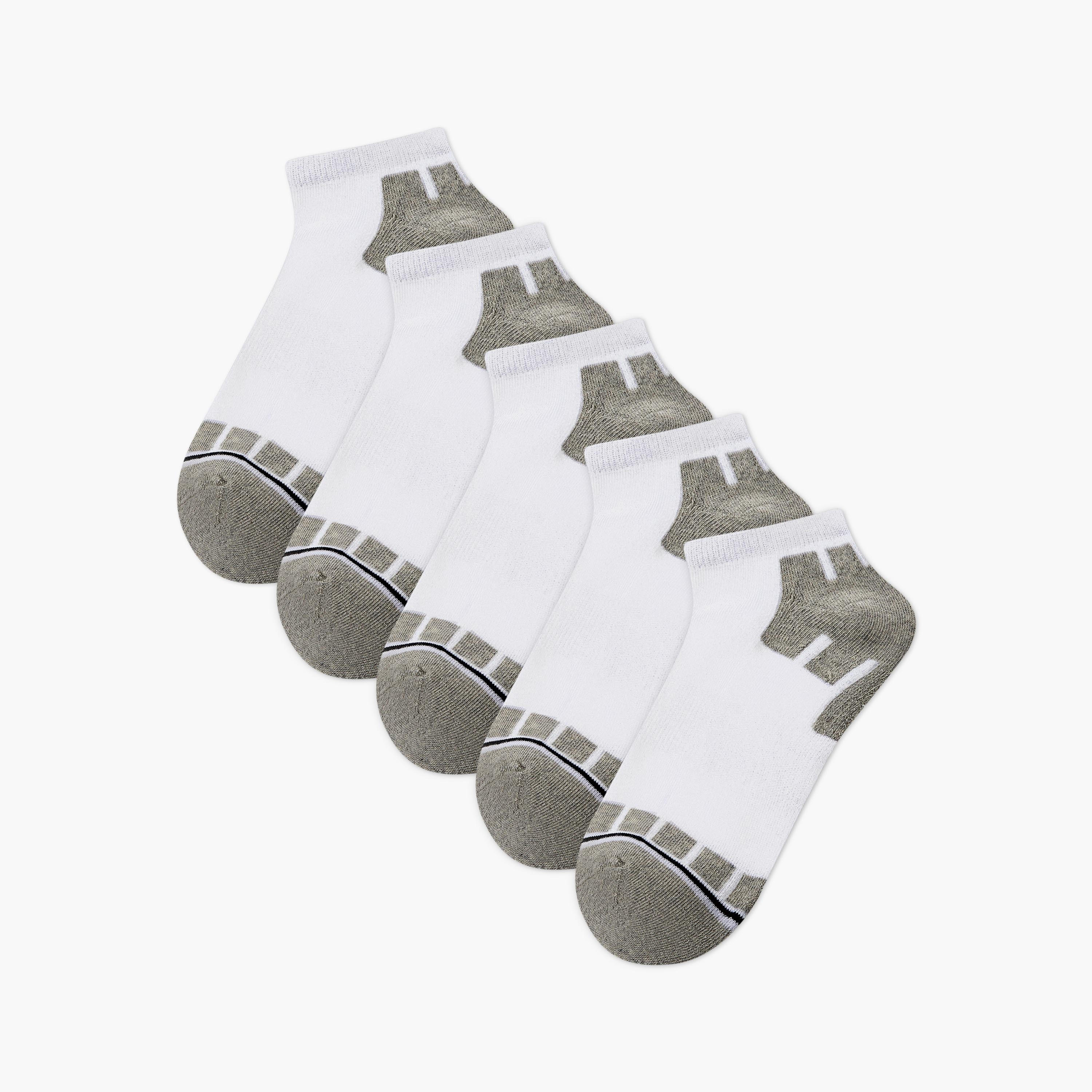 جوارب طول كاحل رجالية مريحة طقم 5 قطع-men-socks-image-1