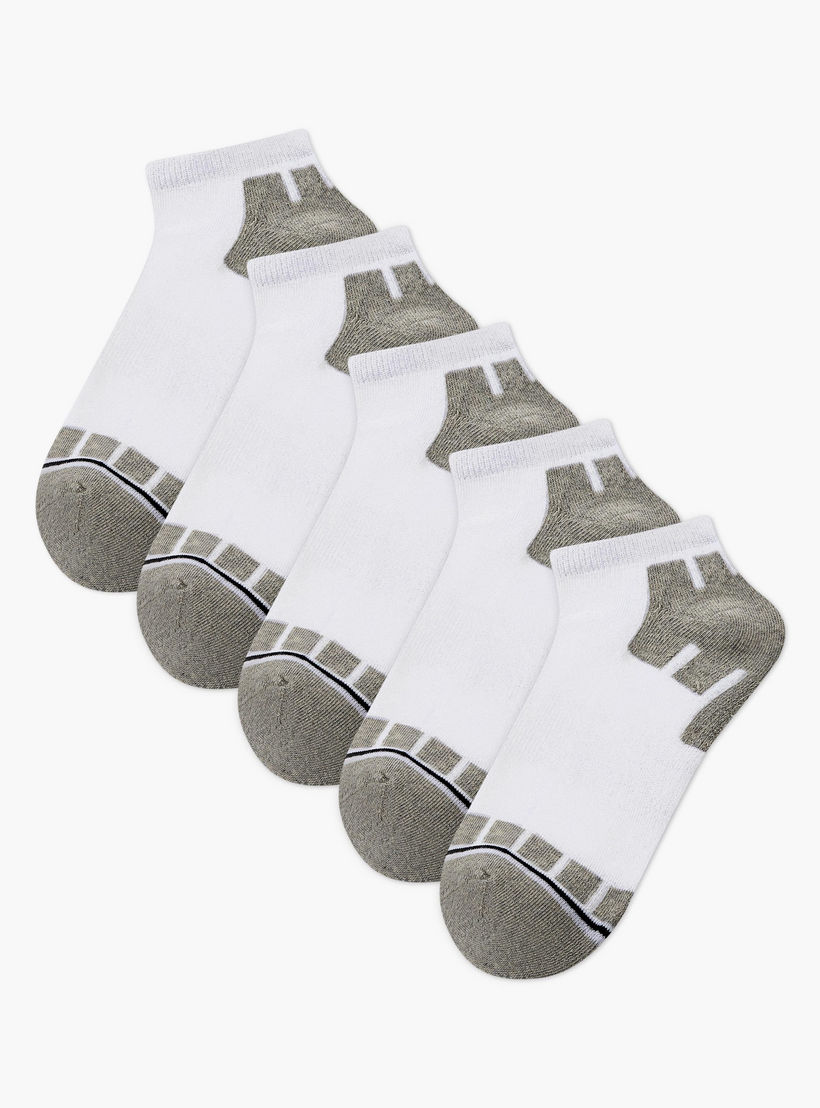 جوارب طول كاحل رجالية مريحة طقم 5 قطع-men-socks-image-1