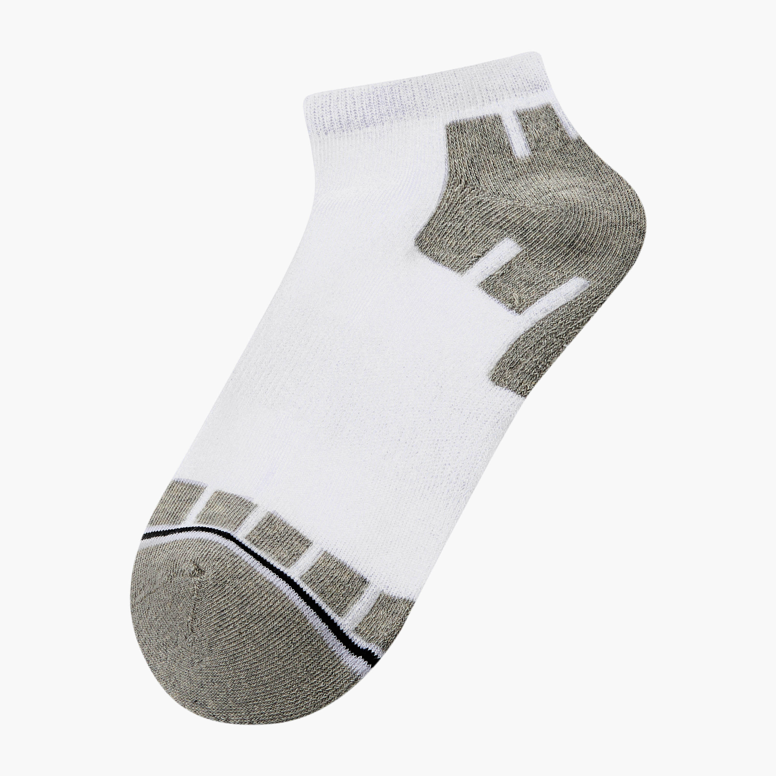جوارب طول كاحل رجالية مريحة طقم 5 قطع-men-socks-image-2