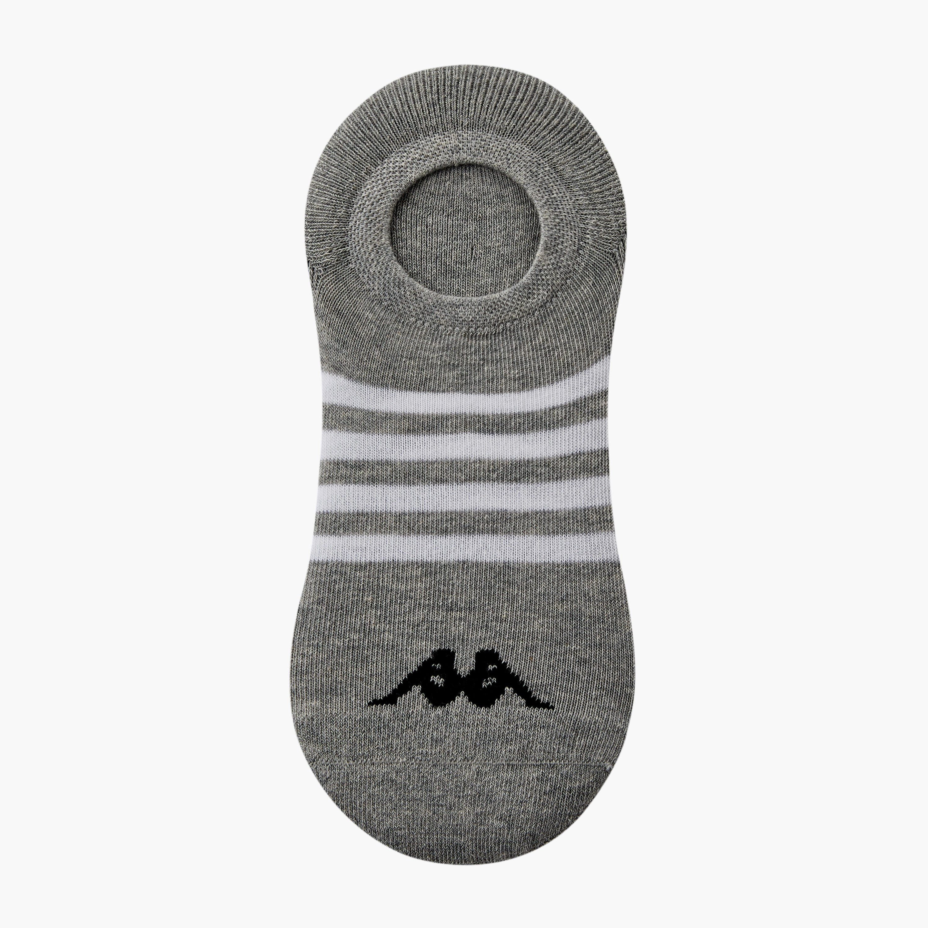 Kappa Men Invisible Socks Half Terry - Set of 3-men-socks-image-2