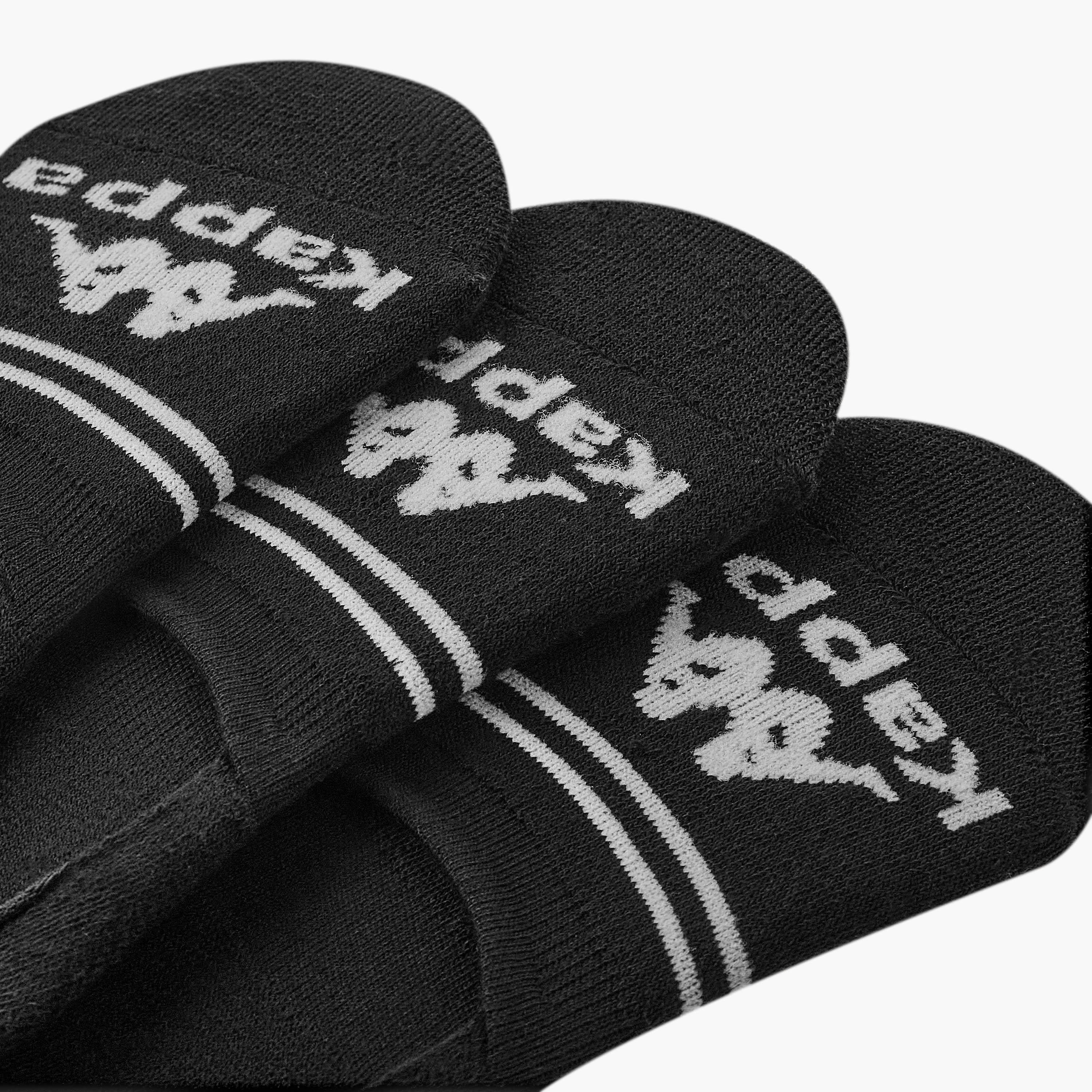 Kappa Men Invisible Socks Half Terry - Set of 3-men-socks-image-3