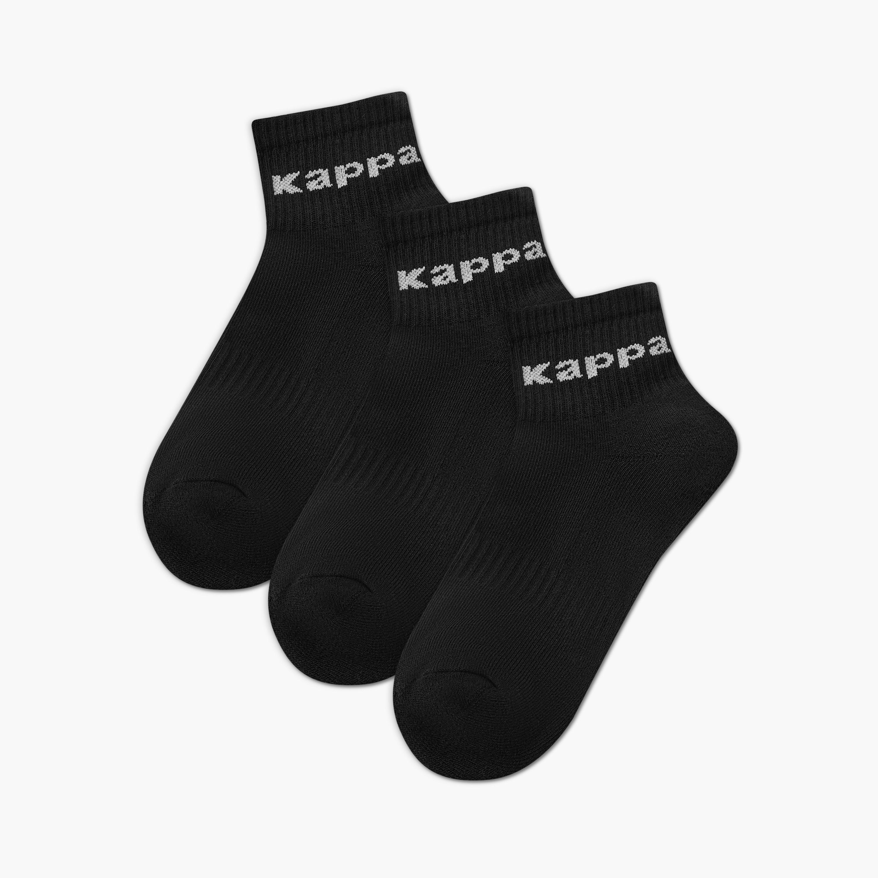 Kappa Men Socks Ankle Length - Set of 3-men-socks-image-1