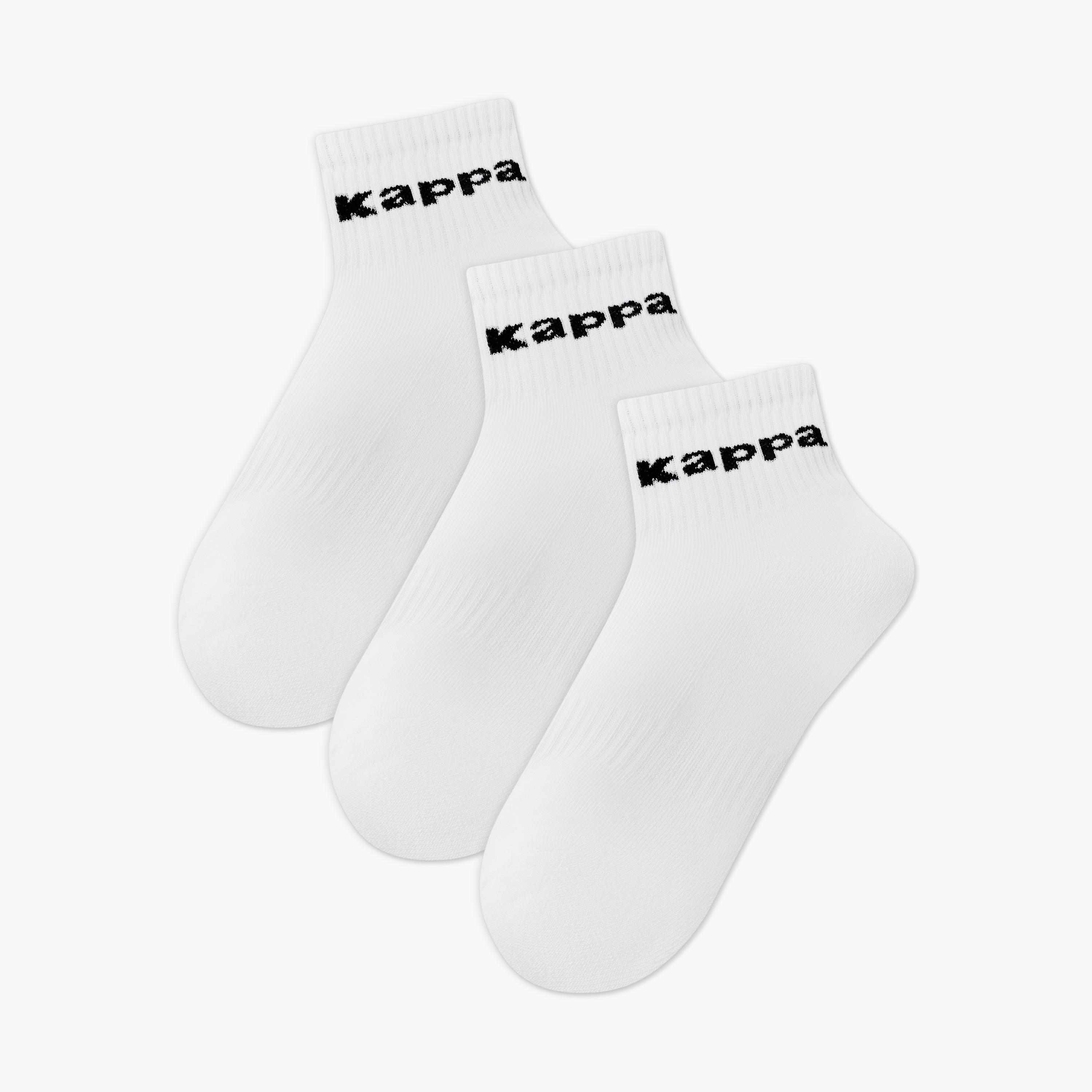 Kappa Men Socks Ankle Length - Set of 3-men-socks-image-1