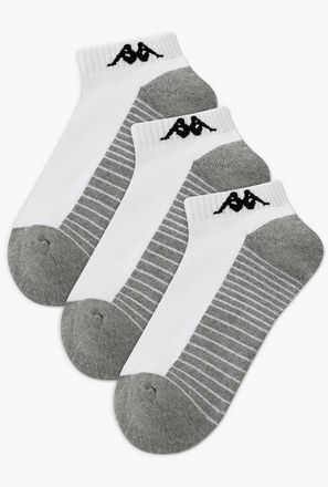 Kappa Men Socks Ankle Length Half Terry - Set of 3-men-socks-image-1