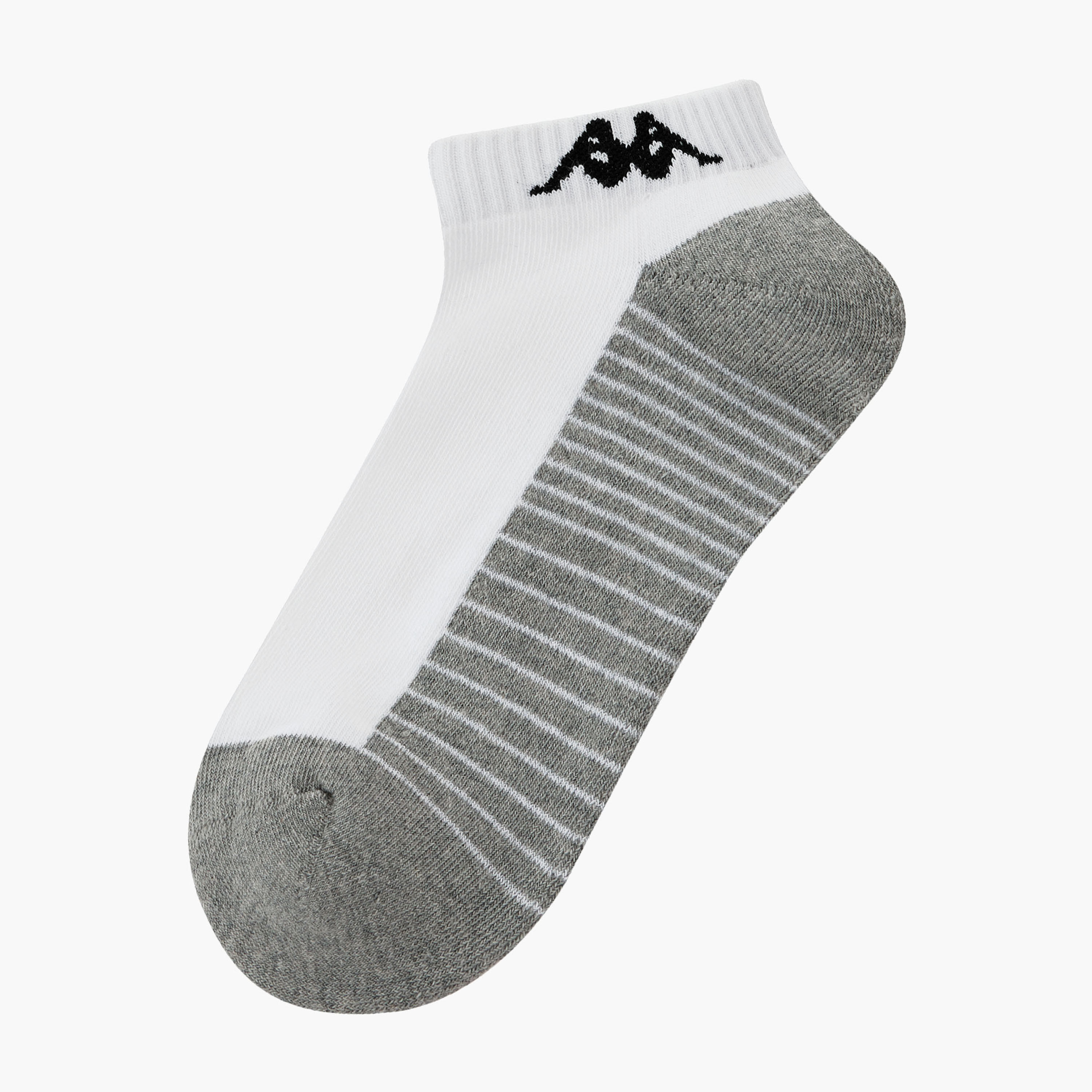Kappa Men Socks Ankle Length Half Terry - Set of 3-men-socks-image-2