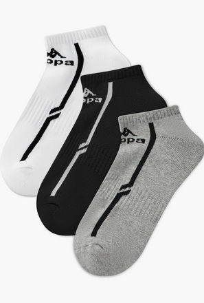 Kappa Men Socks Ankle Length - Set of 3-men-socks-image-1