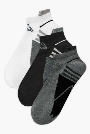 Kappa Men Socks Ankle Length Half Terry - Set of 3-men-socks-image-1