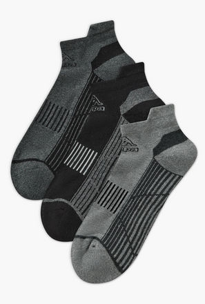 Kappa Men Socks Ankle Length Half Terry - Set of 3-men-socks-image-1