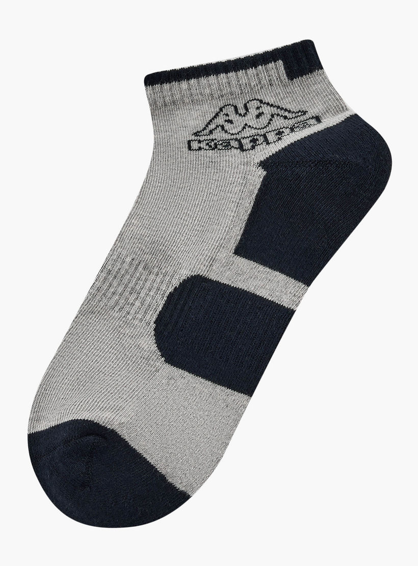 Kappa Men Socks Ankle Length - Set of 3-men-socks-image-2