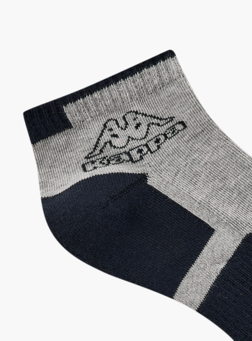 Kappa Men Socks Ankle Length - Set of 3-men-socks-image-3