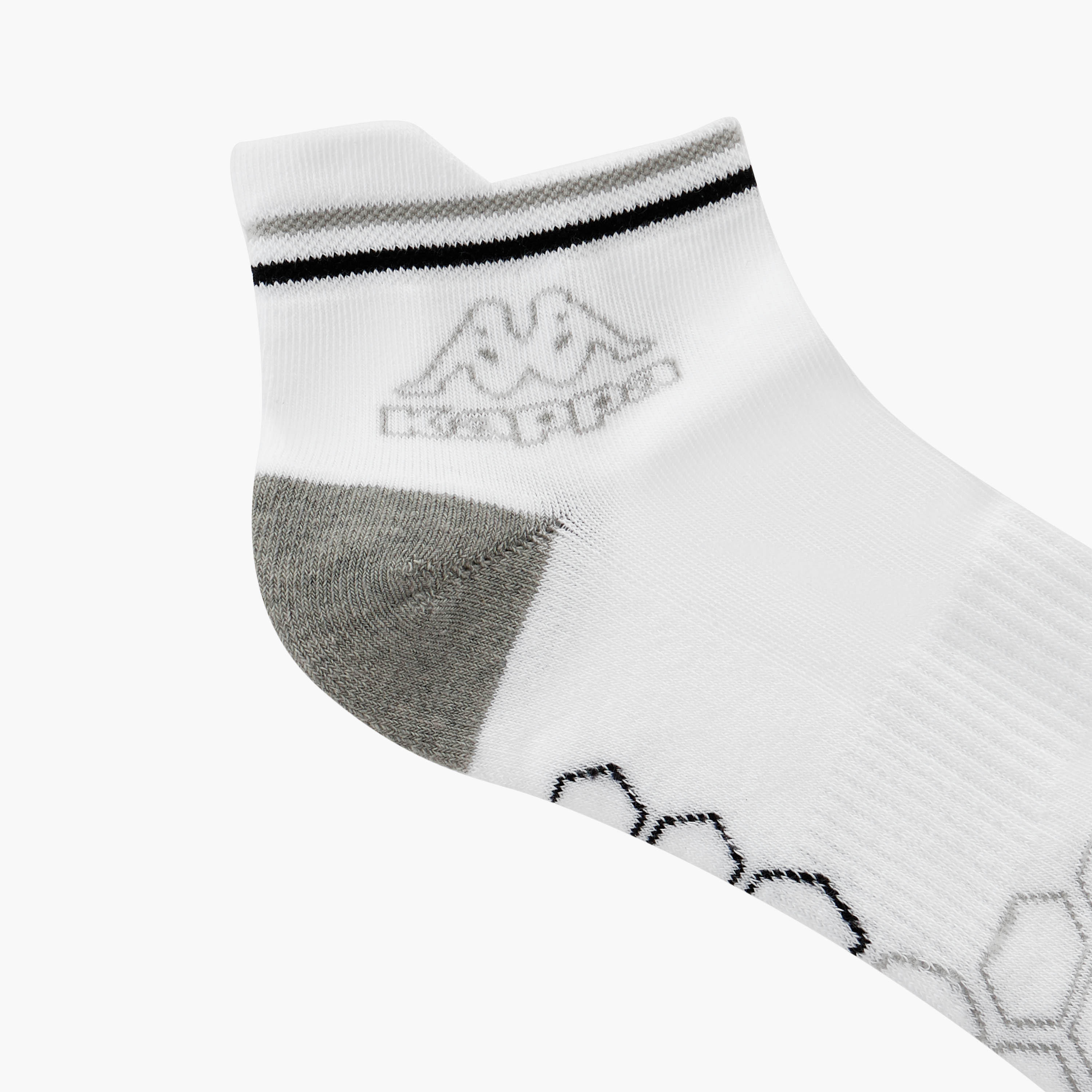 Kappa Men Socks Ankle Length Half Terry - Set of 3-men-socks-image-3