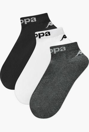 Kappa Men Socks Ankle Length Half Terry - Set of 3-men-socks-image-1