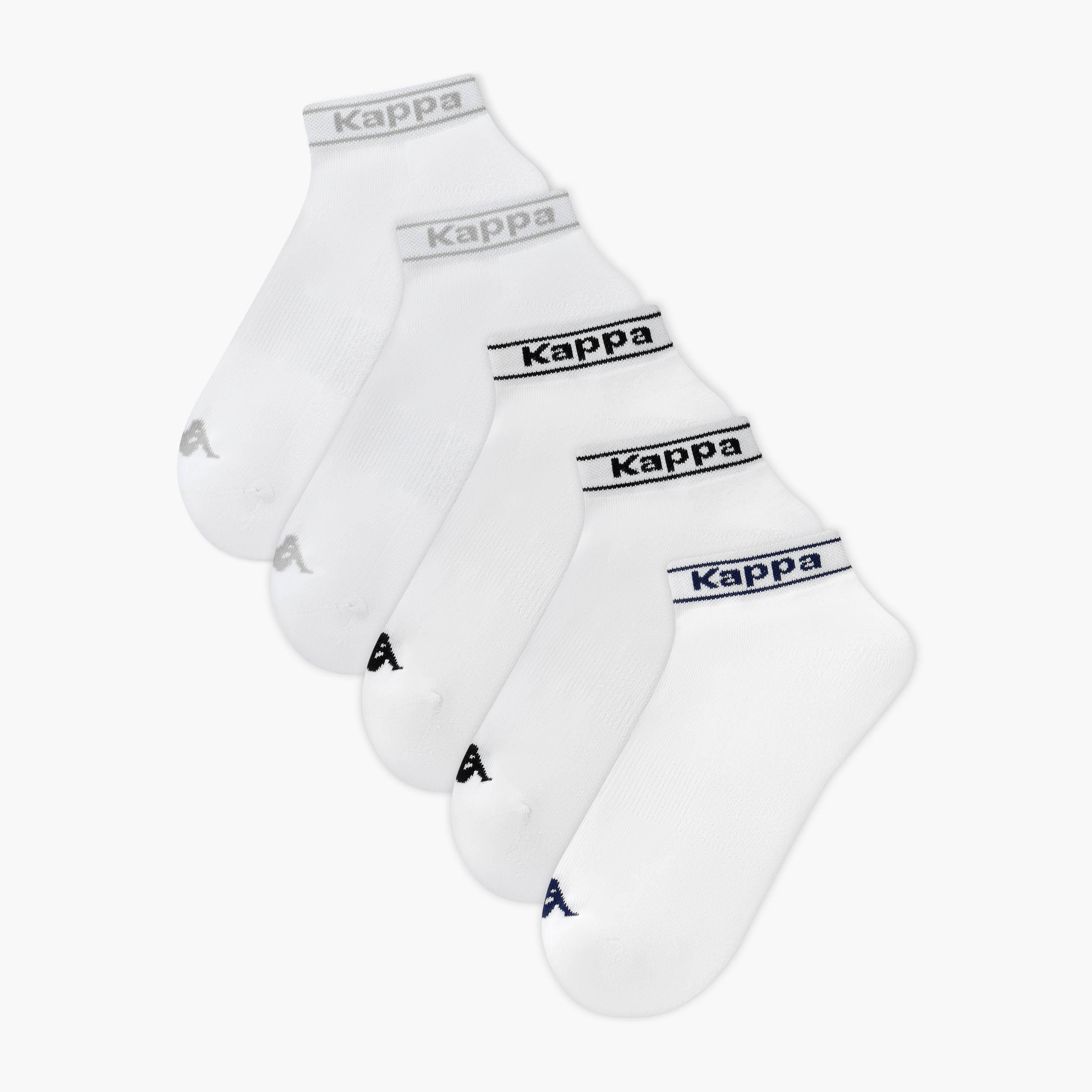 Kappa Men Socks Ankle Length - Set of 5-men-socks-image-1