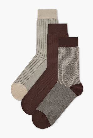 Men Formal Socks Bamboo - Set of 3-men-socks-image-1