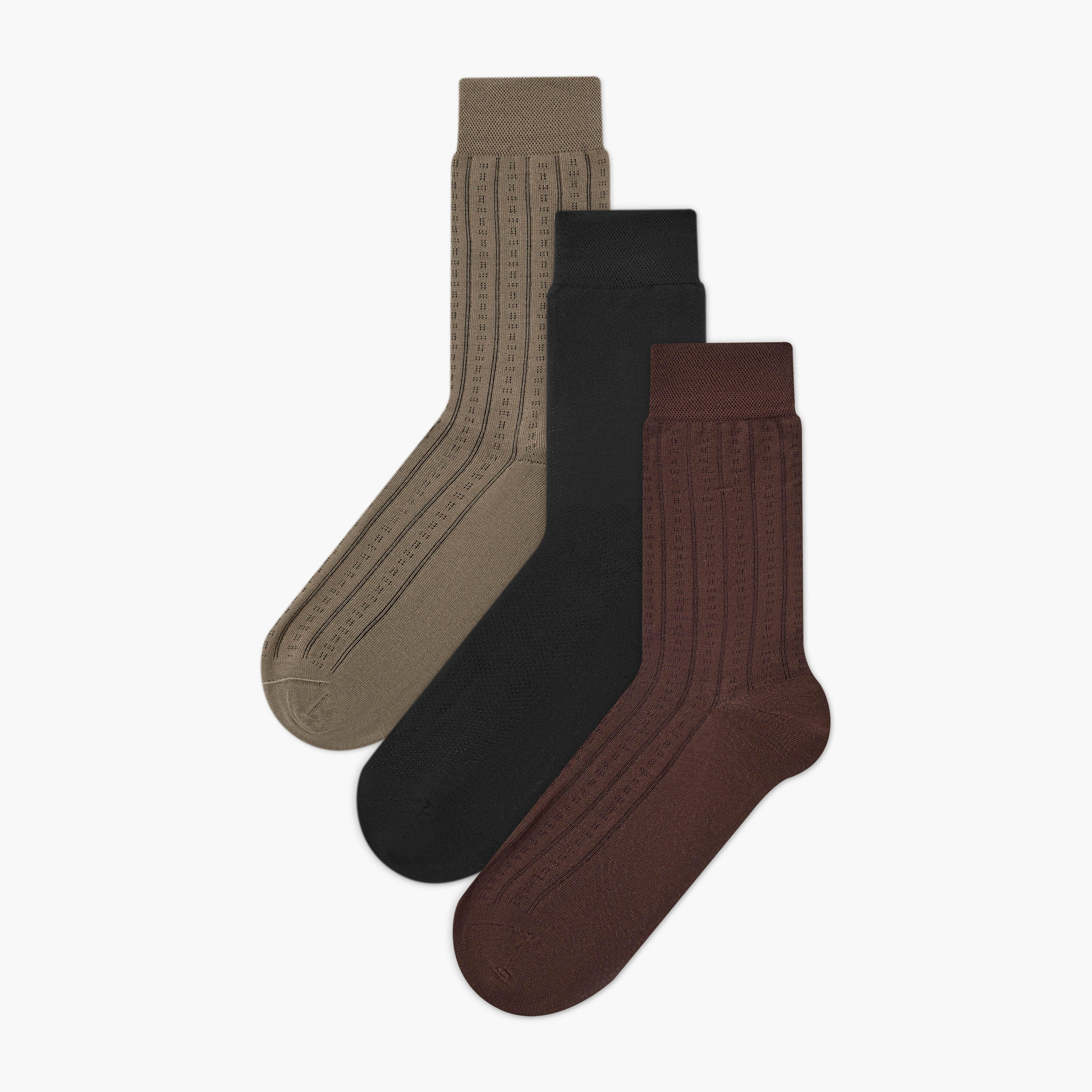 Men Formal Socks Bamboo - Set of 3-men-socks-image-1