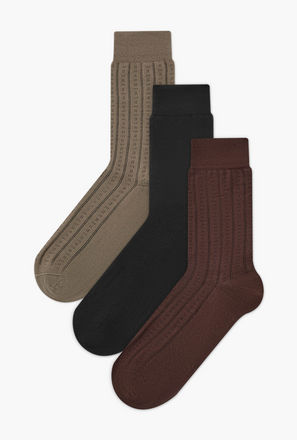 Men Formal Socks Bamboo - Set of 3-men-socks-image-1