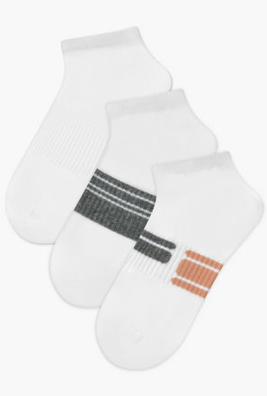Men Socks Ankle Length Non Terry - Set of 3-men-socks-image-1