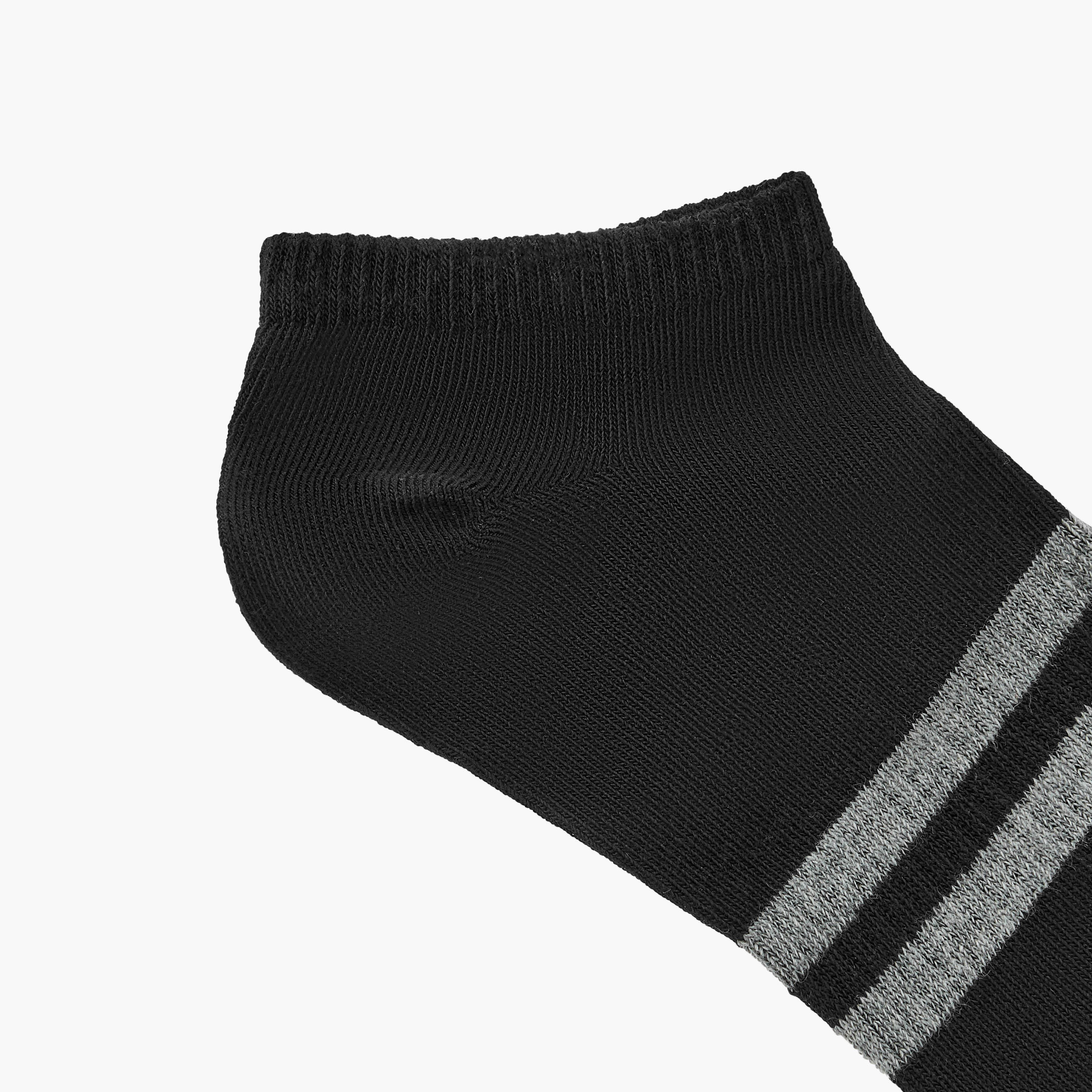 Men Socks Ankle Length Non Terry - Set of 3-men-socks-image-3
