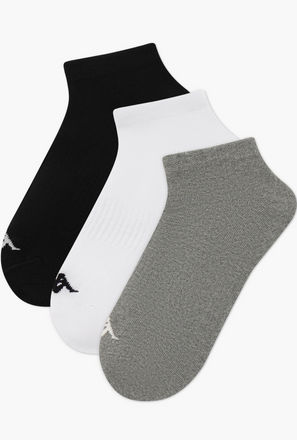 Kappa Men Socks Ankle Length Half Terry - Set of 3-men-socks-image-1