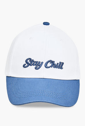 Men Cap with Slogan Embroidery-men-caps-image-1
