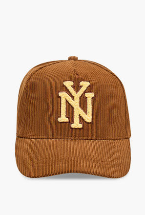 Men Cap with New York Applique-men-caps-image-1