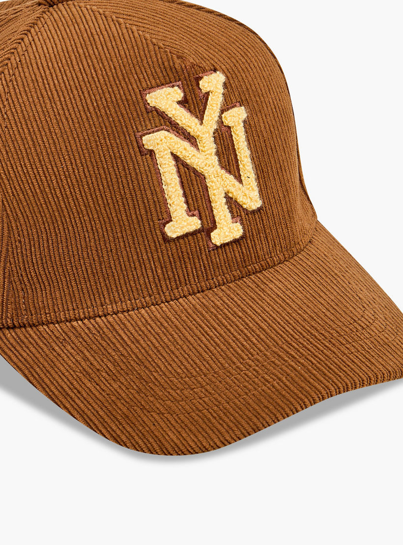 Men Cap with New York Applique-men-caps-image-6