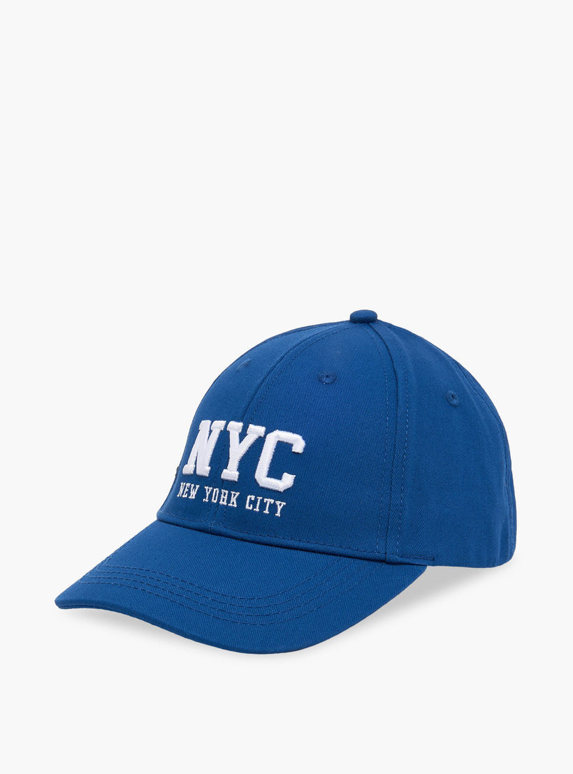 Men Cap with NYC Embroidered Detail-men-caps-image-2