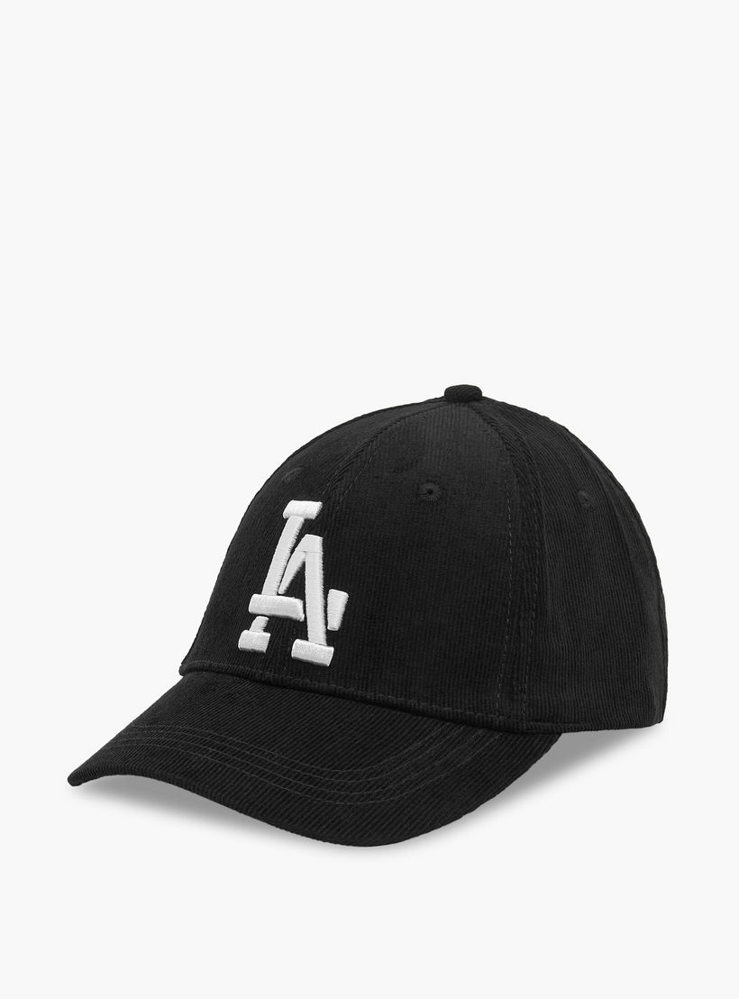 Men Cap with LA Embroidered Detail-men-caps-image-2