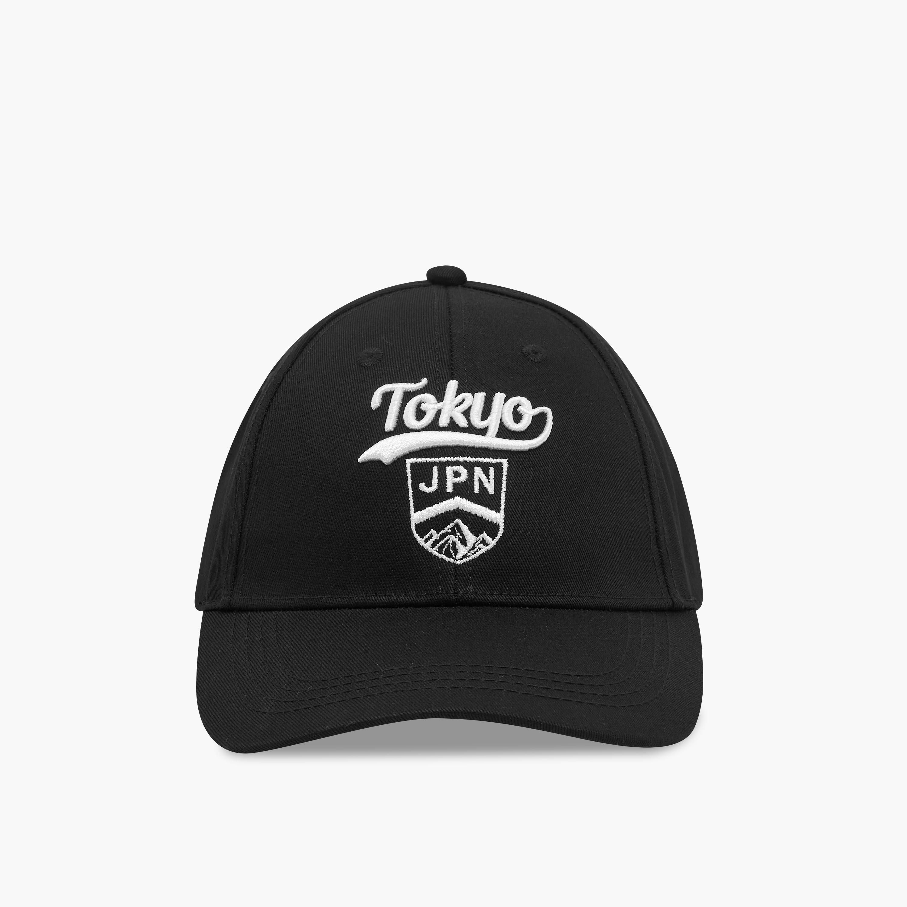 Men Cap with Tokyo Embroidered Detail-men-caps-image-1