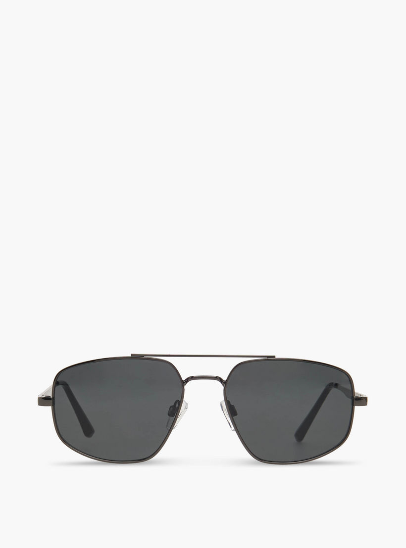 نظارات شمسية رجالية بعدسات سوداء-men-sunglasses-image-2