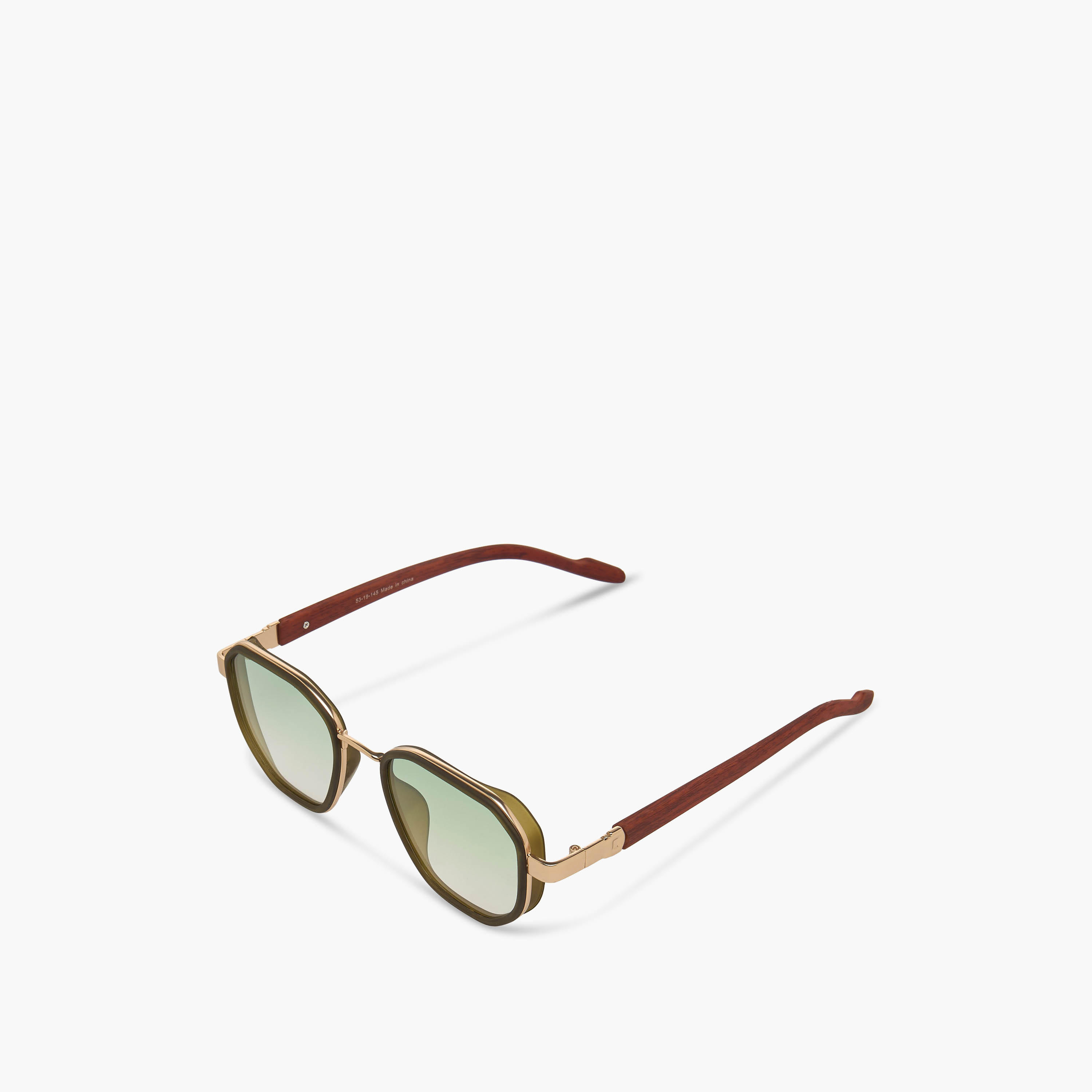 نظارة شمسية رجالية بعدسات خضراء-men-sunglasses-image-1