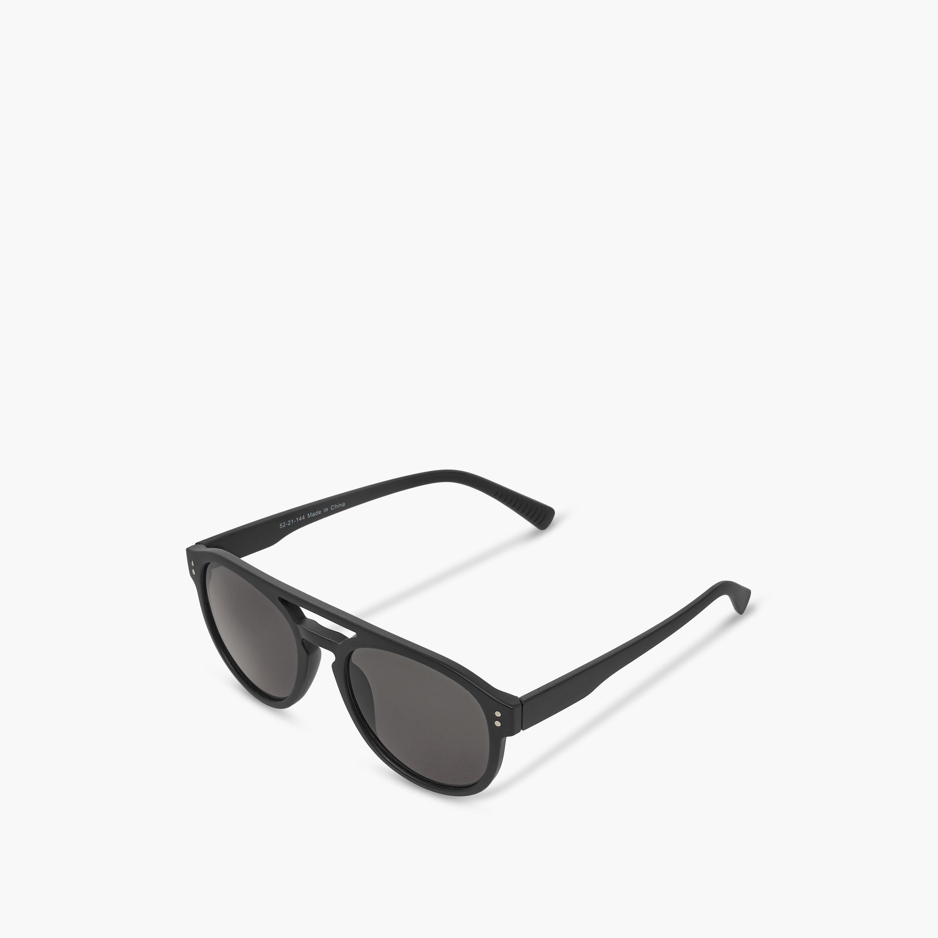 نظارات شمسية رجالية بعدسات سوداء-men-sunglasses-image-1