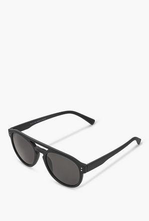 نظارات شمسية رجالية بعدسات سوداء-men-sunglasses-image-1