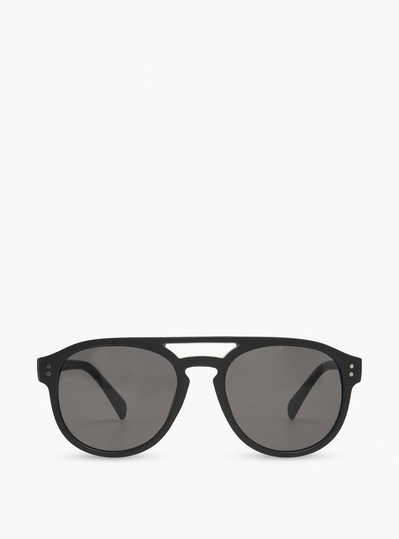 نظارات شمسية رجالية بعدسات سوداء-men-sunglasses-image-2