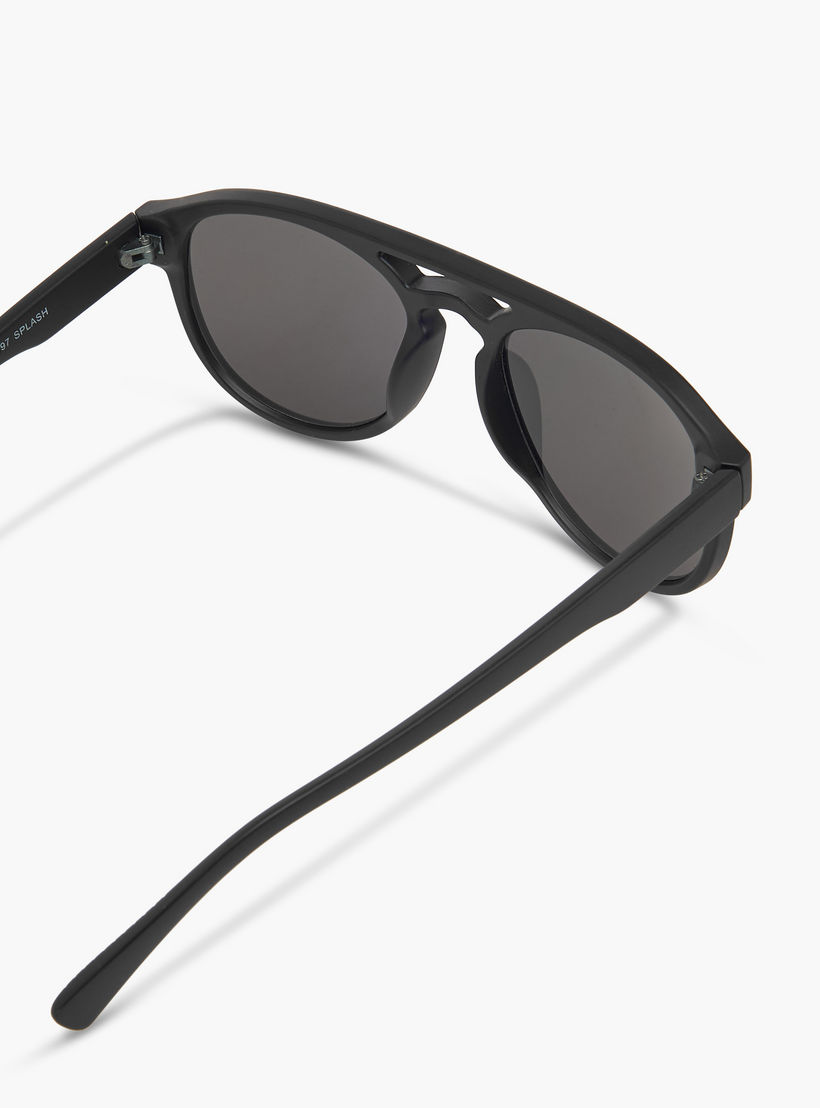 نظارات شمسية رجالية بعدسات سوداء-men-sunglasses-image-4