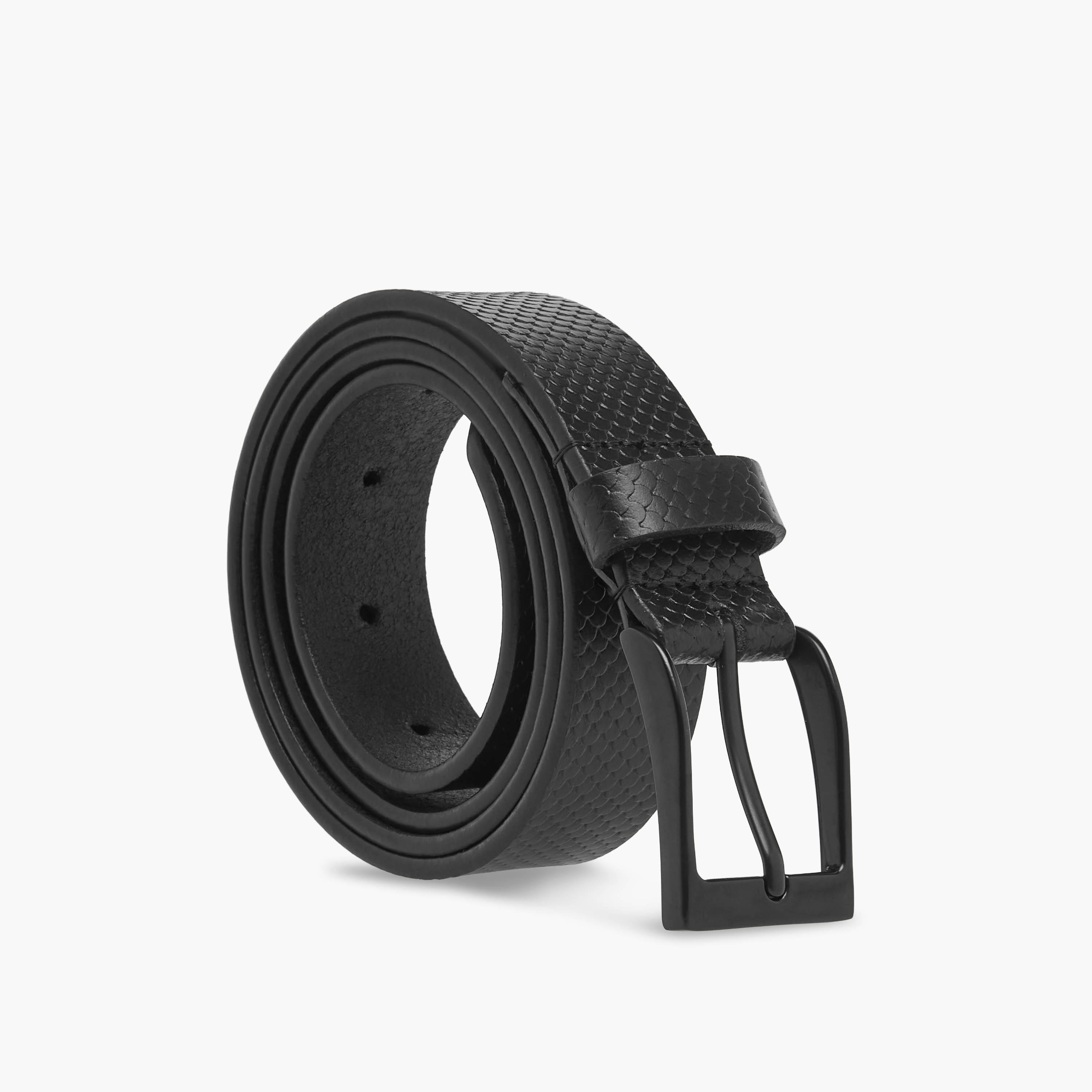 حزام جلد رجالي فاخر بتصميم عصري وأنيق-men-beltsandwallets-belts-image-1