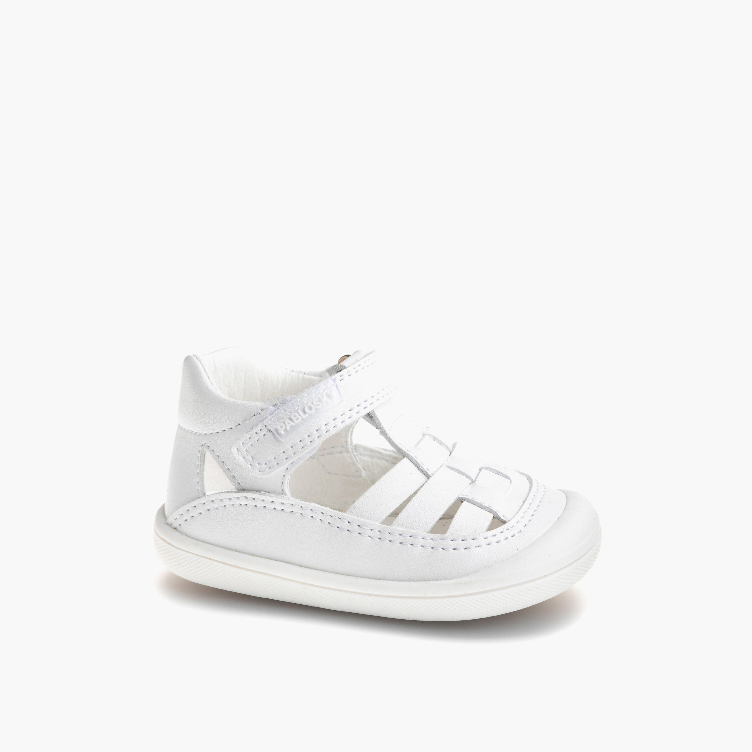 بوت كاجوال بشريط إغلاق لاصق للبنات من بابلوسكي-baby-girls-shoes-booties-image-1