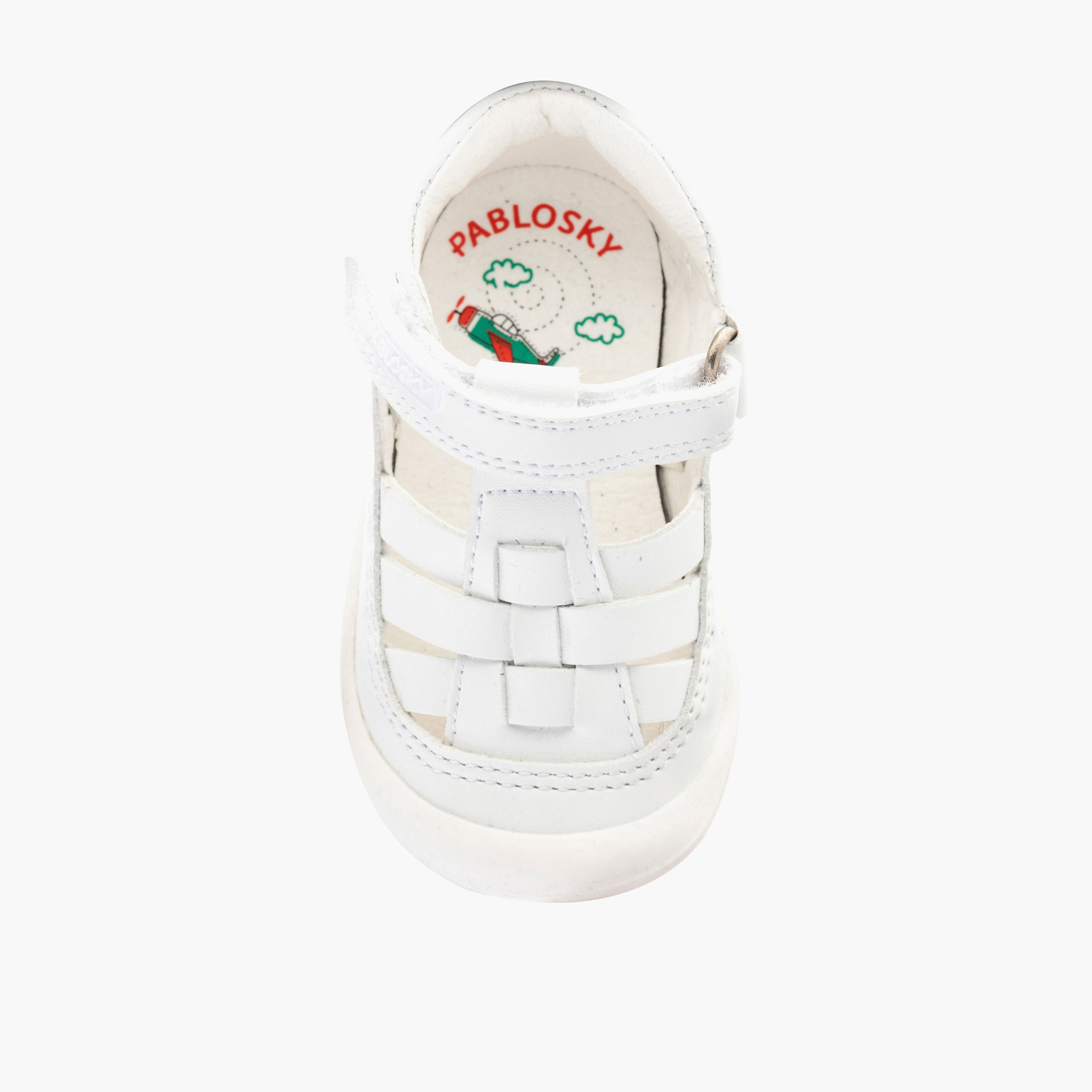 بوت كاجوال بشريط إغلاق لاصق للبنات من بابلوسكي-baby-girls-shoes-booties-image-4