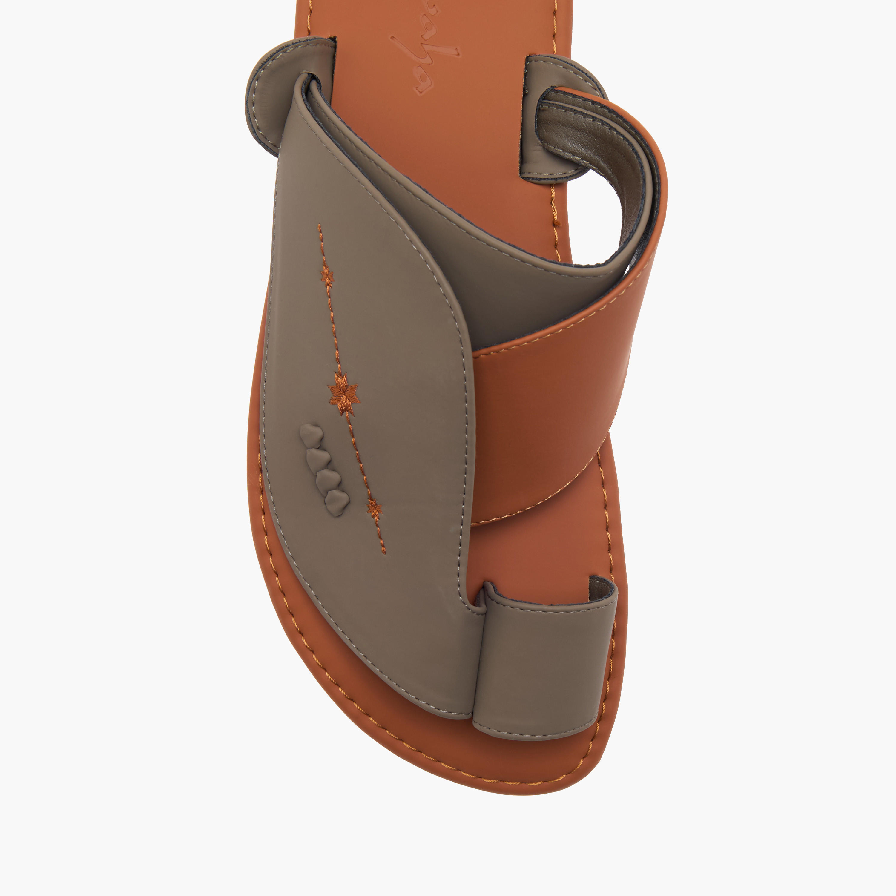 صندل عربي سهل الارتداء بارز الملمس من الواحة-men-shoes-sandals-image-3