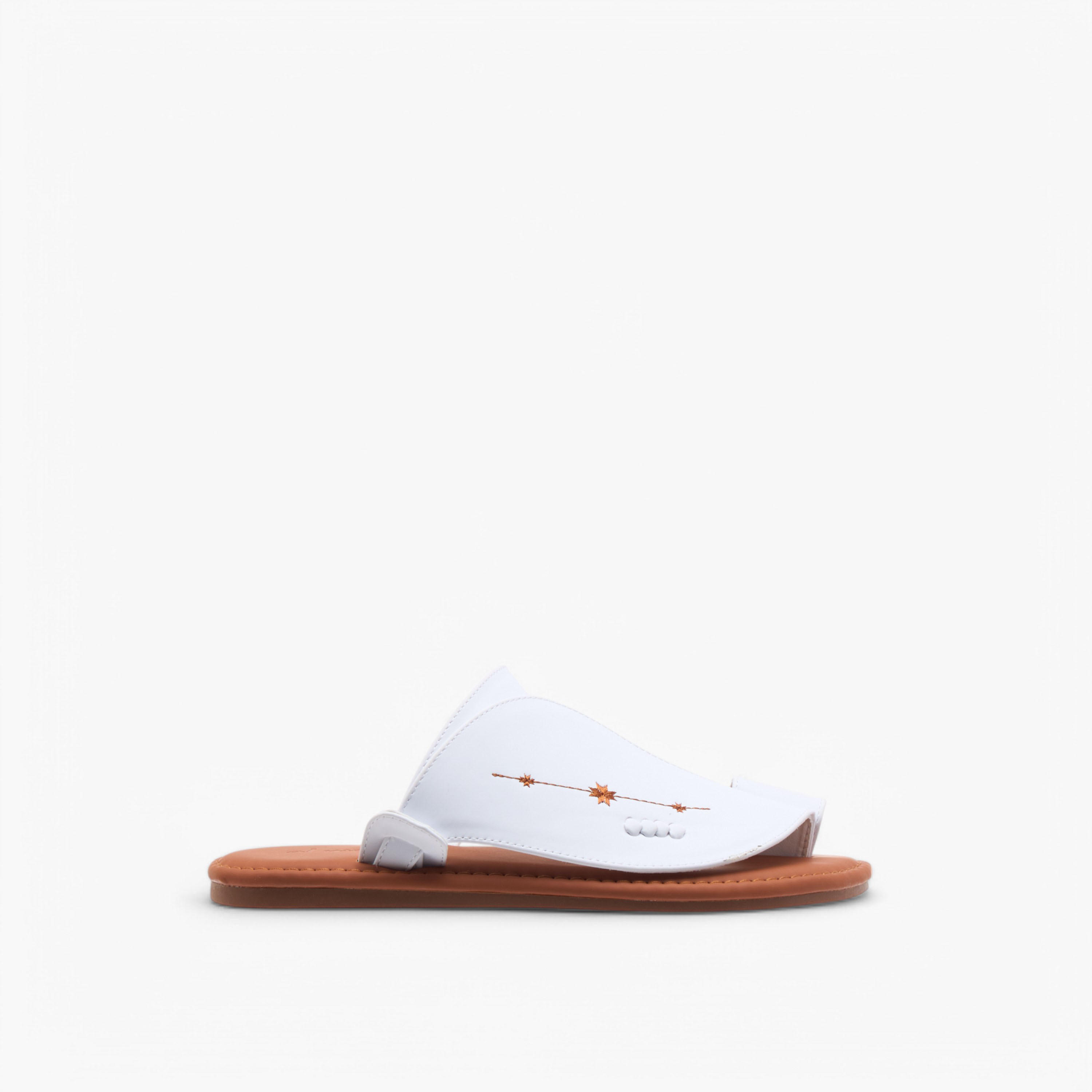 Al Waha Textured Slip-On Arabic Sandals-men-shoes-sandals-image-2