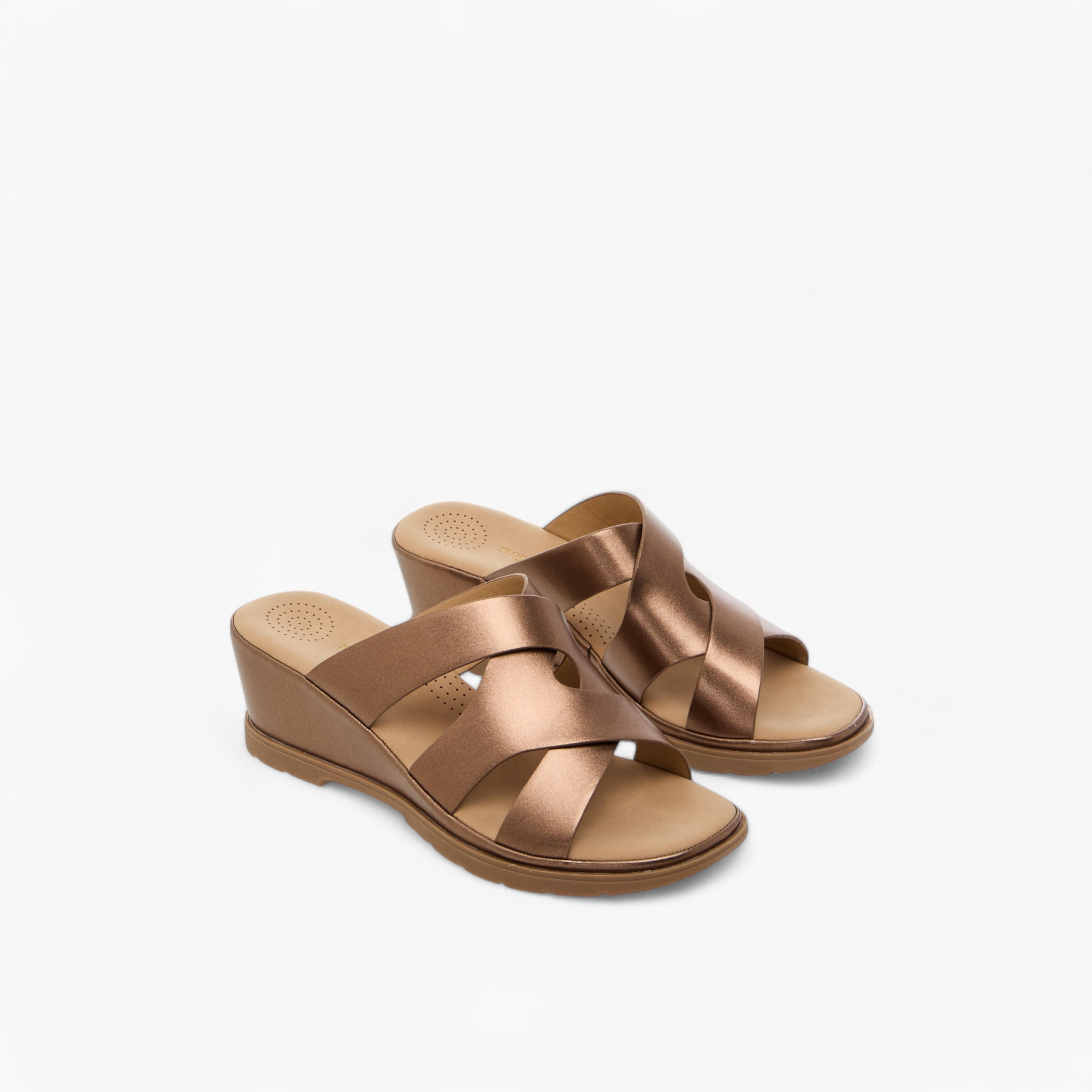Flora Bella Slip-On Comfort Sandals with Wedge Heels-women-shoes-sandals-heeled-image-1