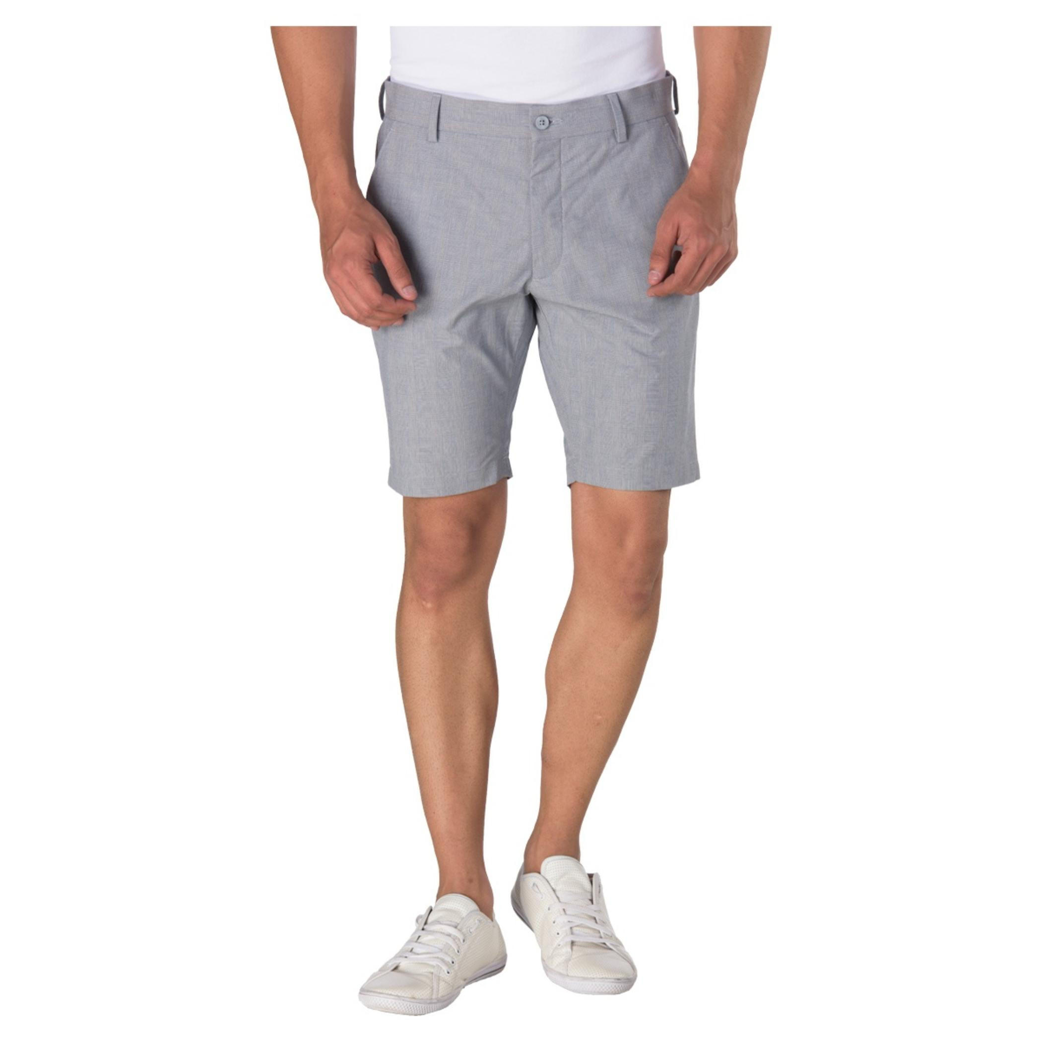 Knee Length Shorts with Button Closure-men-clothing-bottoms-shorts-image-5