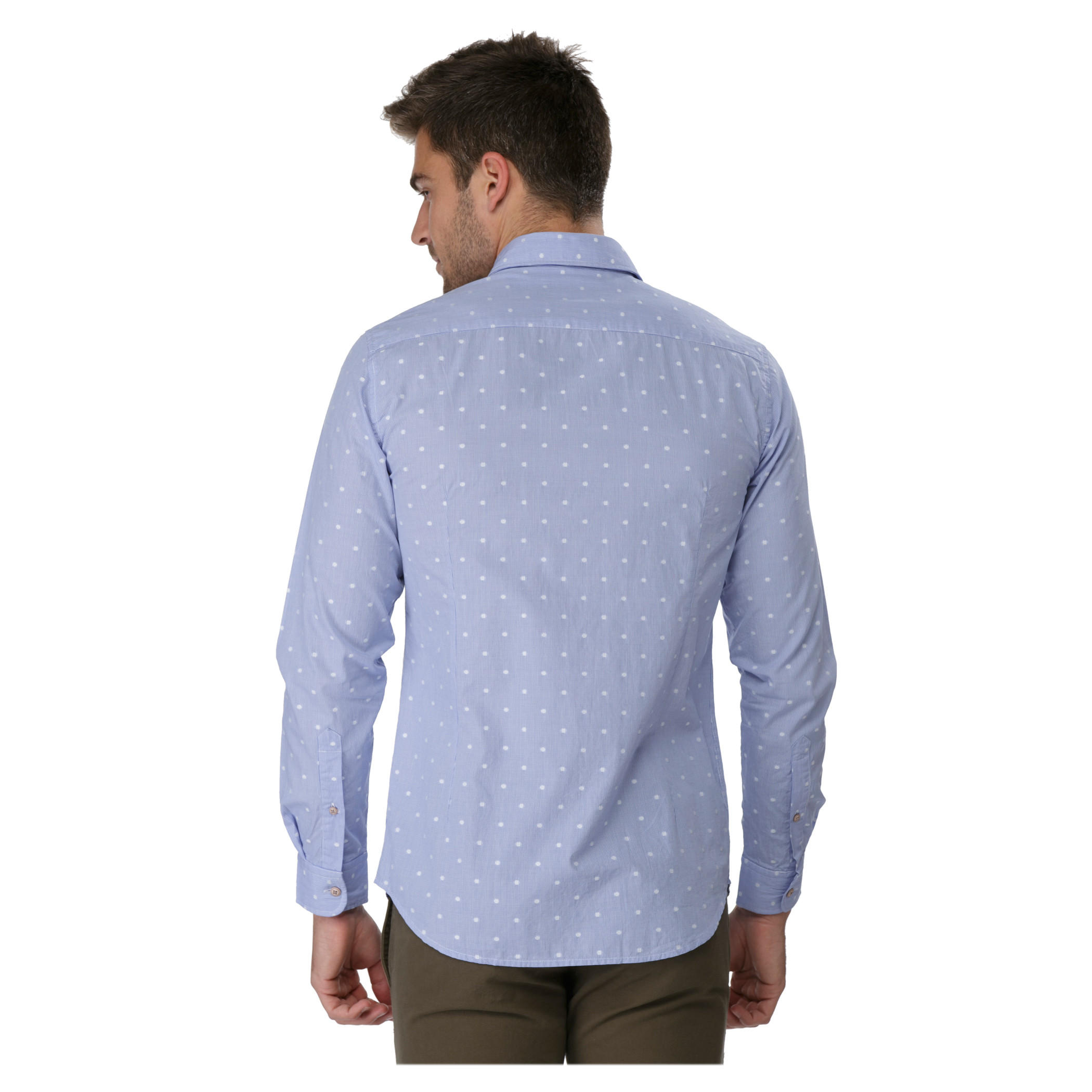 Ditsy Dot Print Shirt-men-clothing-shirts-image-4