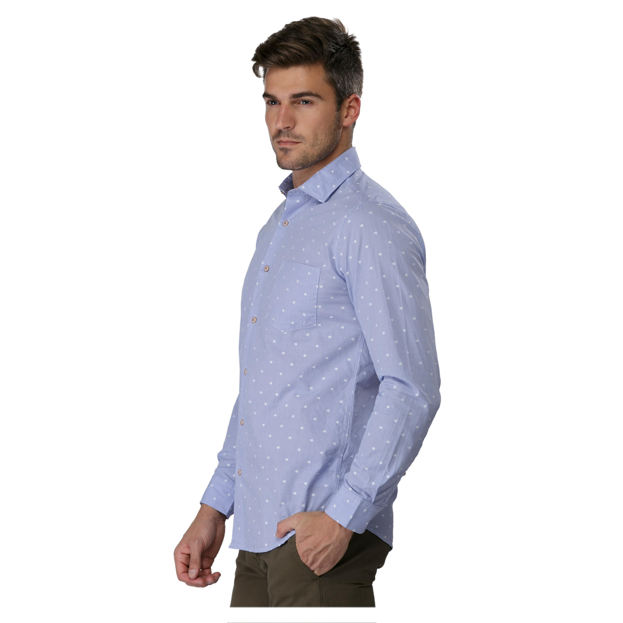 Ditsy Dot Print Shirt-men-clothing-shirts-image-3