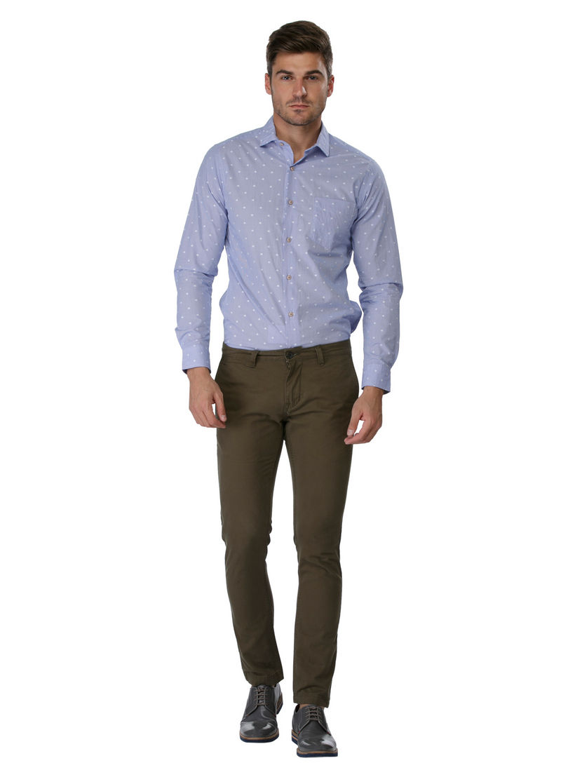 Ditsy Dot Print Shirt-men-clothing-shirts-image-1