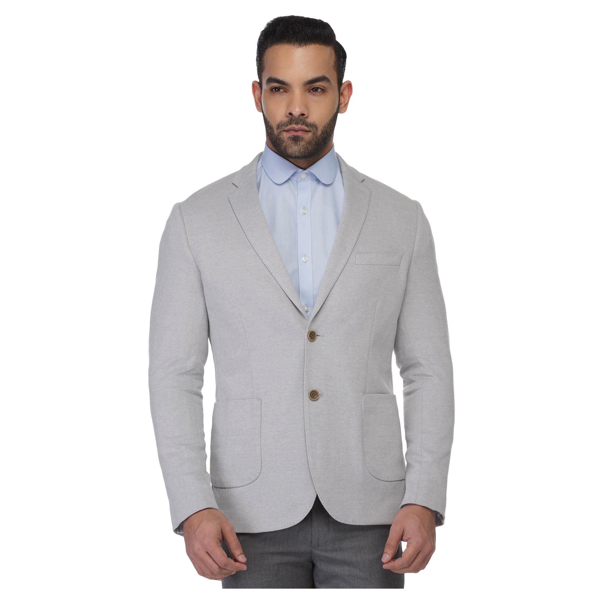 Textured Blazer-men-winterwear-jacketsandblazers-image-9